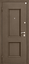 Дверь входная для квартиры Алмаз-1 Руст 2, внешняя бронзовый шелк 